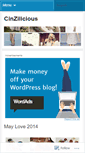 Mobile Screenshot of cinzee.wordpress.com