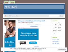 Tablet Screenshot of poon4days.wordpress.com