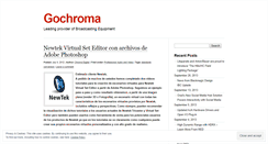 Desktop Screenshot of gochroma.wordpress.com