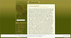Desktop Screenshot of malkavia.wordpress.com