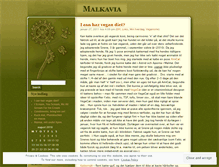 Tablet Screenshot of malkavia.wordpress.com