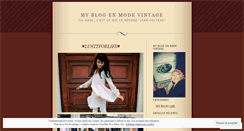 Desktop Screenshot of myblogenmodevintage.wordpress.com