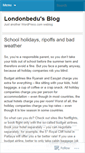 Mobile Screenshot of londonbedu.wordpress.com