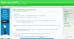Desktop Screenshot of earhart.wordpress.com