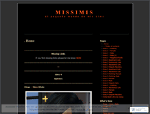 Tablet Screenshot of missimisblog.wordpress.com