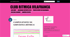 Desktop Screenshot of crvilafranca.wordpress.com