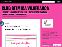 Tablet Screenshot of crvilafranca.wordpress.com