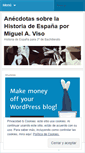 Mobile Screenshot of historiadeespanapormviso.wordpress.com