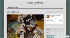 Desktop Screenshot of czytajodlewej.wordpress.com
