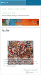 Mobile Screenshot of frdoctolero.wordpress.com
