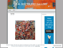Tablet Screenshot of frdoctolero.wordpress.com