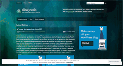 Desktop Screenshot of elisa751.wordpress.com