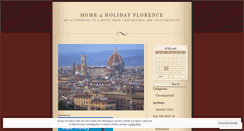 Desktop Screenshot of home4holidayflorence.wordpress.com