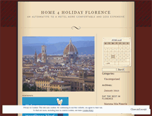 Tablet Screenshot of home4holidayflorence.wordpress.com