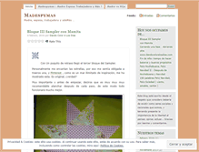 Tablet Screenshot of madespymas.wordpress.com
