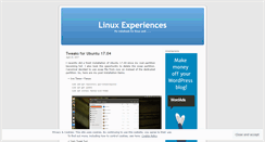 Desktop Screenshot of linuxnotebook.wordpress.com