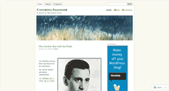 Desktop Screenshot of catchingsalinger.wordpress.com