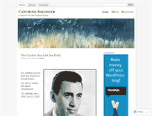 Tablet Screenshot of catchingsalinger.wordpress.com