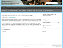 Tablet Screenshot of pretparknieuws.wordpress.com