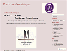 Tablet Screenshot of confiance56.wordpress.com