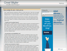Tablet Screenshot of cinselbilgiler.wordpress.com