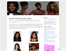 Tablet Screenshot of blackcelebhairstyles.wordpress.com