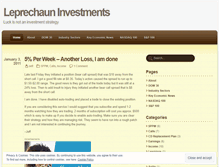 Tablet Screenshot of leprechauninvestments.wordpress.com