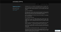 Desktop Screenshot of anakbebekbawel.wordpress.com