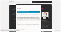 Desktop Screenshot of postself.wordpress.com