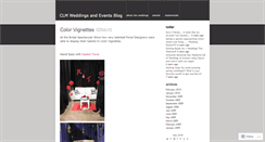 Desktop Screenshot of clmweddings.wordpress.com