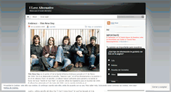 Desktop Screenshot of ilovealternative.wordpress.com