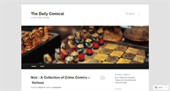 Desktop Screenshot of dailycomical.wordpress.com