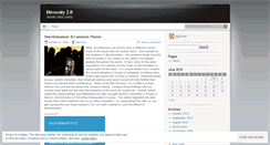 Desktop Screenshot of diversity20.wordpress.com