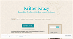 Desktop Screenshot of kritterkrazy.wordpress.com