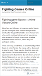 Mobile Screenshot of fightinggamesonline.wordpress.com