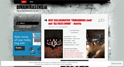 Desktop Screenshot of dinamikasendja.wordpress.com