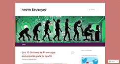 Desktop Screenshot of andresbacigalupo.wordpress.com