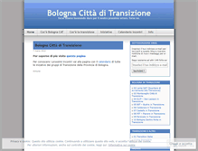 Tablet Screenshot of bolognaintransizione.wordpress.com