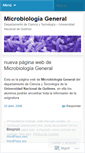 Mobile Screenshot of microbiologiaunq.wordpress.com