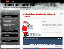 Tablet Screenshot of englishelfschool.wordpress.com