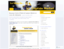 Tablet Screenshot of captainmarket.wordpress.com