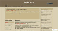 Desktop Screenshot of peskytruth.wordpress.com