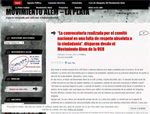 Tablet Screenshot of movimientoalem.wordpress.com