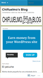 Mobile Screenshot of chifluelmo.wordpress.com