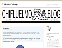 Tablet Screenshot of chifluelmo.wordpress.com