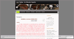 Desktop Screenshot of evolucionfallera.wordpress.com