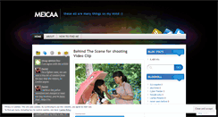 Desktop Screenshot of meicaa.wordpress.com