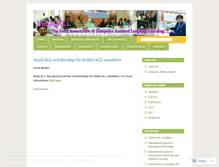 Tablet Screenshot of indiacall.wordpress.com