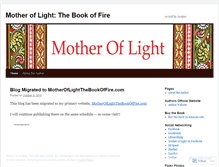 Tablet Screenshot of motheroflight.wordpress.com