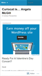 Mobile Screenshot of curiocat.wordpress.com